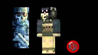 Minecraft skin - Ghost Mw2