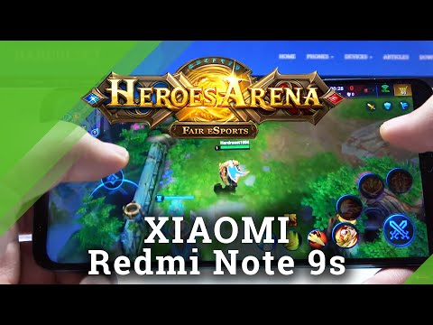 Let’s Play Heroes Arena on Xiaomi Redmi Note 9s – Gaming Quality Checkup