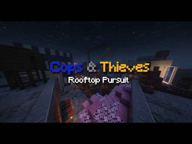 [1.20.2] [Updated] Cops & Thieves Rooftop Pursuit Minecraft Map