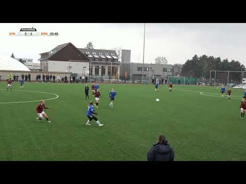 11.kolo 1.liga dorostenek, 22/23: AC Sparta Praha - Lokomotiva Brno H.H. 0:1 (0:1)