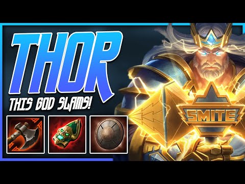 THIS IS HOW YOU BUILD THOR SOLO IN SEASON 10! - SMITE Conquest Gameplay