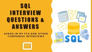 Download the video "20 SQL Interview Questions - TCS, Accenture, Infosys, Wipro,Cognizant,Amazon | Asked in My interview"