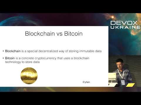 DevoxxUA 2018: Kill the middleman with a blockchain (Yakov Fain)
