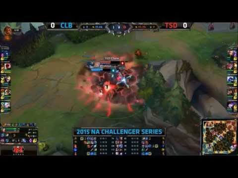 Team SoloMid Darkness vs CLG Black G1