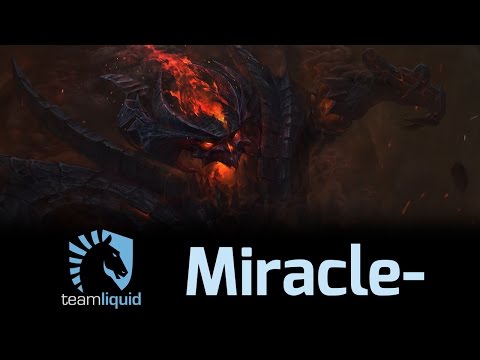 Shadow Fiend Miracle- vs Invoker Dendi - Ranked Match dota 2