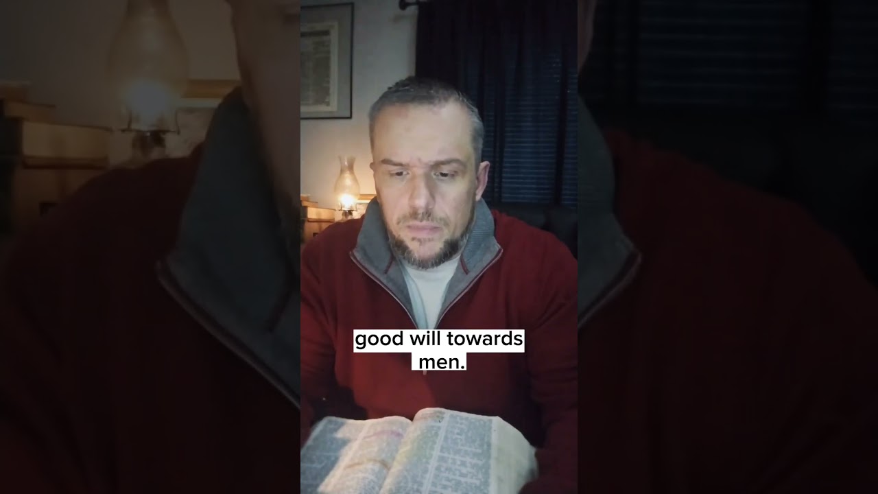 Luke 2:14 #shorts #bible #god #jesus #kjv