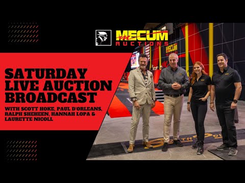 LIVE Commentated Broadcast | Mecum Las Vegas 2026 Motorcycle Auction - Saturday, Jan. 31
