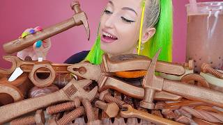 Download lagu ASMR EATING EDIBLE CHOCOLATE TOOLS, CANDY BARS, BUBBLE TEA, CAKE, DESSERT, MUKBANG, 다양한 초콜렛 디저트 먹방 mp3 Download lagu ASMR EATING EDIBLE CHOCOLATE TOOLS, CANDY BARS, BUBBLE TEA, CAKE, DESSERT, MUKBANG, 다양한 초콜렛 디저트 먹방 mp3