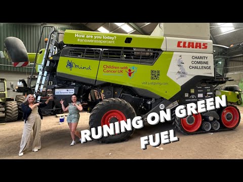 HOW TO WRAP A COMBINE #OLLYBLOGS #AnswerAsAPercent 1165