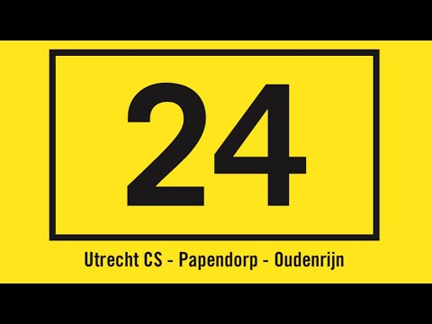 Bustraject | Lijn 24 | Utrecht CS - Oudenrijn