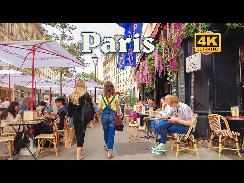 Paris Walks, Summer in Paris, Paris Life - July, 2022 - 4K UHD