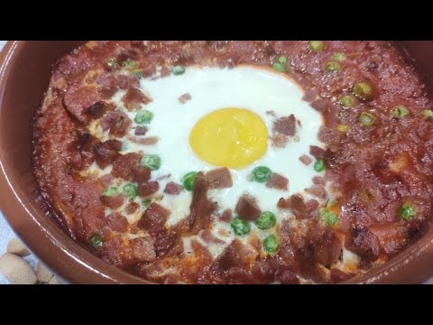 🍳🍅HUEVOS AL PLATO EN SOLO 5 MINUTOS🥚//#recetafacil| Rosa cocinando