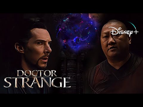 Doctor Strange | Wong Shows Stephen The Dark Dimension Scene | Disney+ [2016]