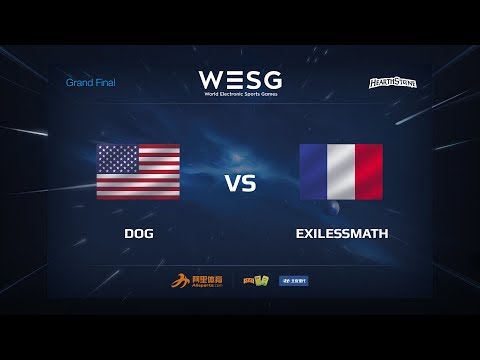 Dog vs exilessmath, WESG 2017 Grand Final Hearthstone