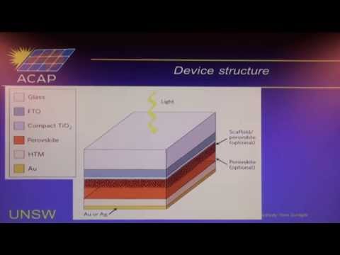 UNSW SPREE 201407-10 Martin Green - Emergence of Perovskite Solar Cells