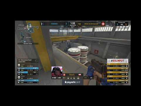 Goofy kasuje Honoris z mac-10 w finale ESL mistrzostw Polski.