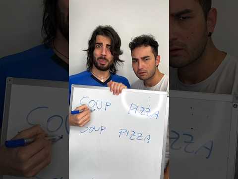 Italians reacting to PIZZA SOUP