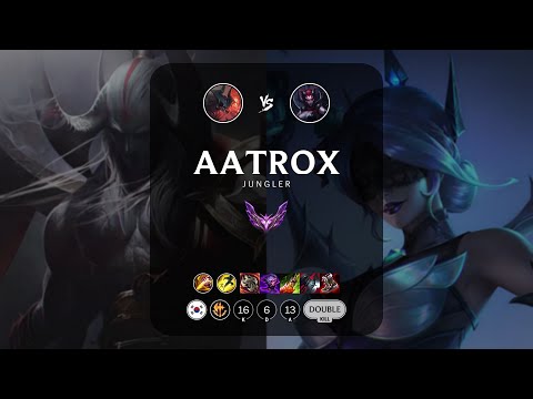 Aatrox Jungle vs Elise - KR Master Patch 12.23