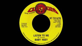 Baby Huey And The Baby Sitters, Listen To Me. Curtom 1971