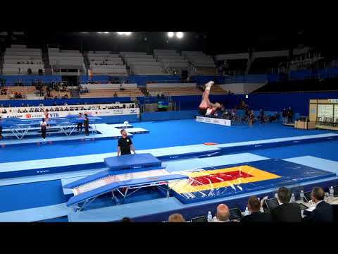 BRUNO Mario (CAN) M - 2019 Trampoline Worlds, Tokyo (JPN) - Qualification Double Mini R1