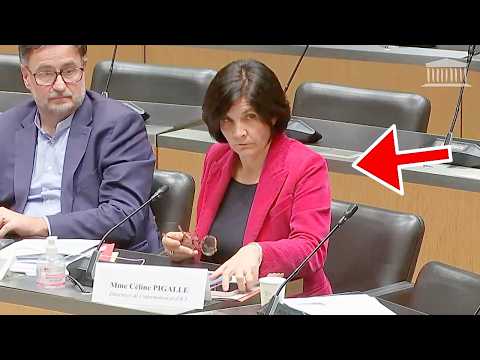 Exasperated, she tries to rebel... BUT the rapporteur puts her in her place like never before!