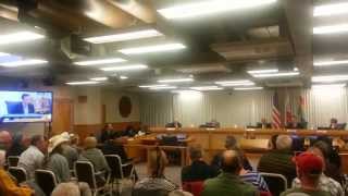 preview picture of video 'Video 2of3 - End of the Santa Cruz County Board of Supervisors meeting on 01/27/2015'