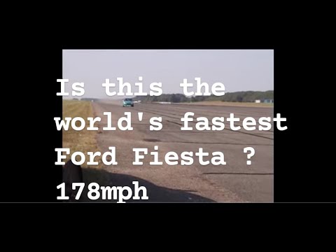 Sunny's 180mph record attempt at Bruntingthorpe Proving Ground, UK