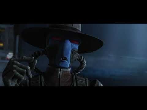 Gunfight Cad Bane vs Hunter, The Bad Batch Season 1 Episode 8 (1x08) Disney+