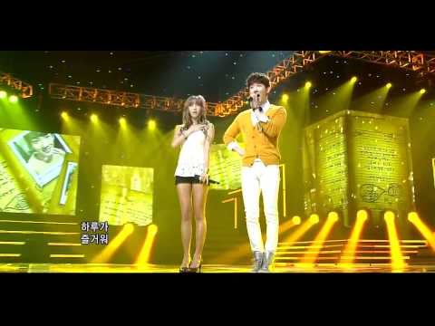 {HD} G.Na and Jo Kwon-What I Wanna Do If I Had A Lover Special Stage