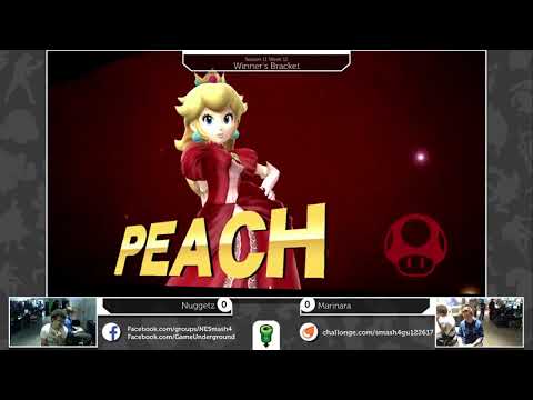 S4@GU 12-26 (Winner's Bracket): Nuggetz (Peach) vs Marinara (DK/Charizard)