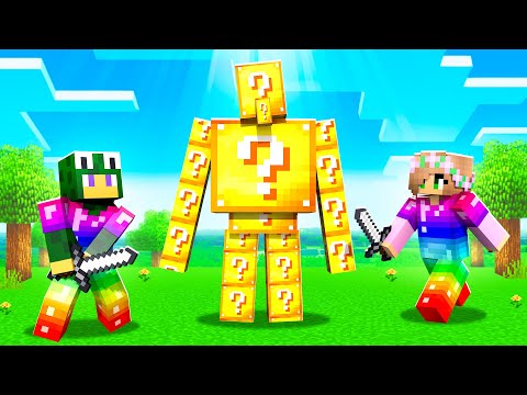 Epic Minecraft Lucky Block BOSS BATTLE