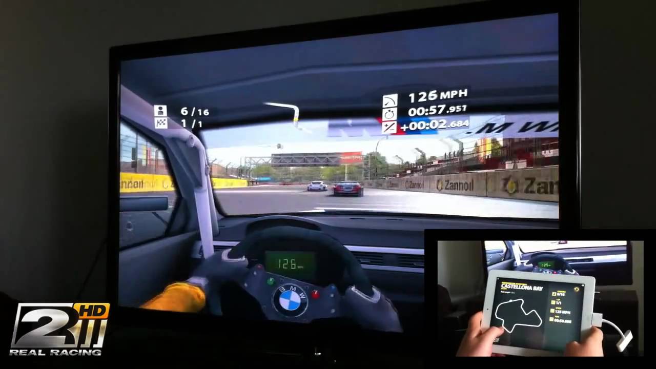 Real Racing 2 HD Turns iPad 2 Into Console (And Steering Wheel)