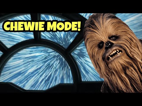 CHEWIE MODE UNLOCKED AT DISNEY HOLLYWOOD STUDIOS | Smugglers Run - Walt Disney World