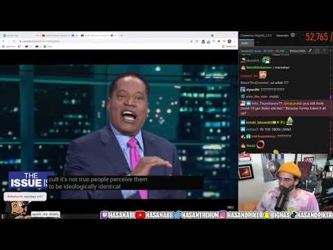 2/2 HasanAbi September 2, 2021 – Debating Larry Elder REACT, Finishing Black. White., Twitch vs YT