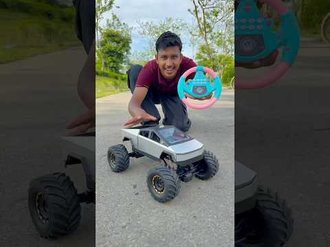 Mini Remote Control Cyber Truck VS BiG Cyber Truck
