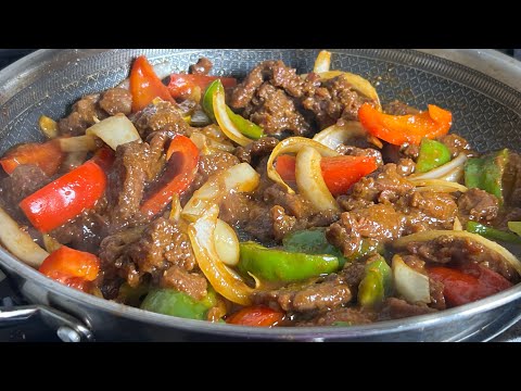 Easy Beef and Bell Pepper Stir fry ~ The One Stir Fry You NEED To Make!