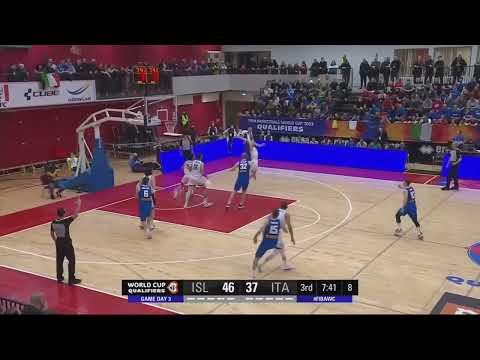 Elvar Fridriksson vs Italy 23PTS+7AS+4REBS (Feb 24th, 2022)