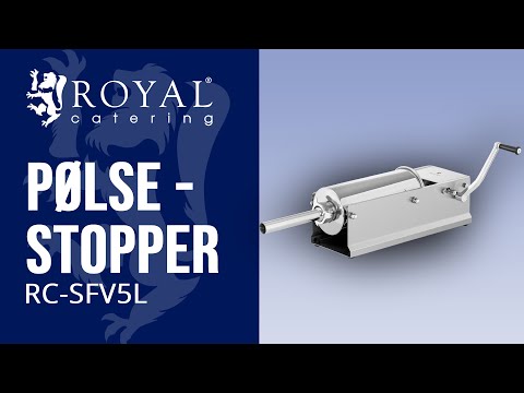 Produktvideo - Pølsestopper - horisontal - 5 l