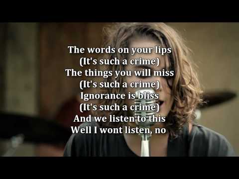 The Belligerents - Such A Crime - Lyricvideo