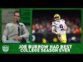Joe Burrow had BEST college football season of all-time I Pick Six Podcast