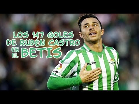 Los 147 goles de Rubén Castro en el Betis