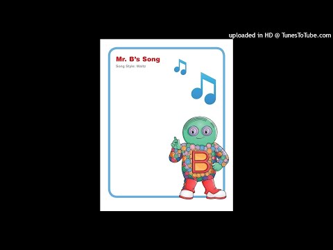 New Letter People - Beautiful Buttons - Mr B