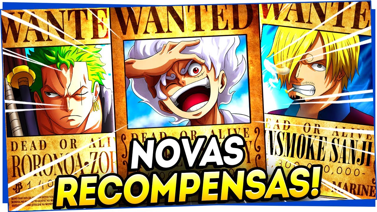 AS NOVAS RECOMPENSAS DOS CHAPÉUS DE PALHA APÓS EGGHEAD EM ONE PIECE!