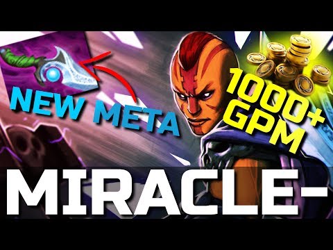 Miracle- Signature Hero Anti-Mage 1k+ GPM - Diffusal New Meta Build for 10k MMR - Dota 2