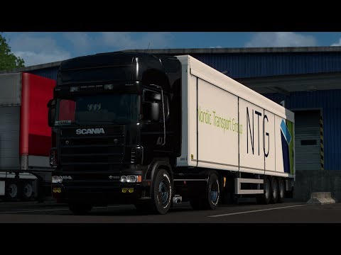 ETS 2 - SCANIA 164L 580 V8 - Manual Gearbox - Trip: Jönköping -  Akureyri