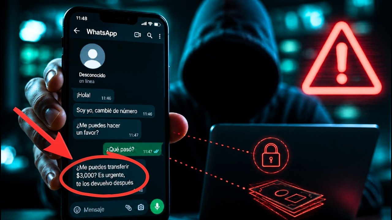 ALERTA! SI TIENES un iPHONE cada vez más ESTÁN HACKEANDO el WHATSAPP