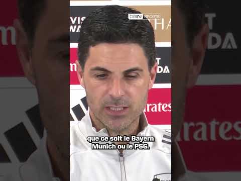 😌 Arteta confiant avant la finale face au PSG : il lance déjà le choc !