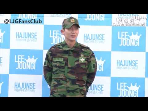 02162012 Lee Joon Gi Discharged from Military Eng Sub