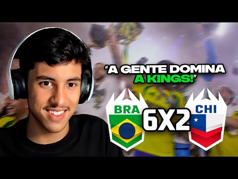 RENATO REAGE: MELHORES MOMENTOS: BRASIL 6 X 2 CHILE | FINAL DA COPA DO MUNDO KINGS LEAGUE 2026