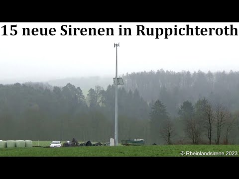 Neuinstallation: Sirenenprobe Hörmann ECI 600 | Probealarm Kuchem (Ruppichteroth)
